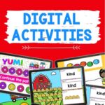 Digital Farm Theme Preschool Sight Word Activities - I Teach Too