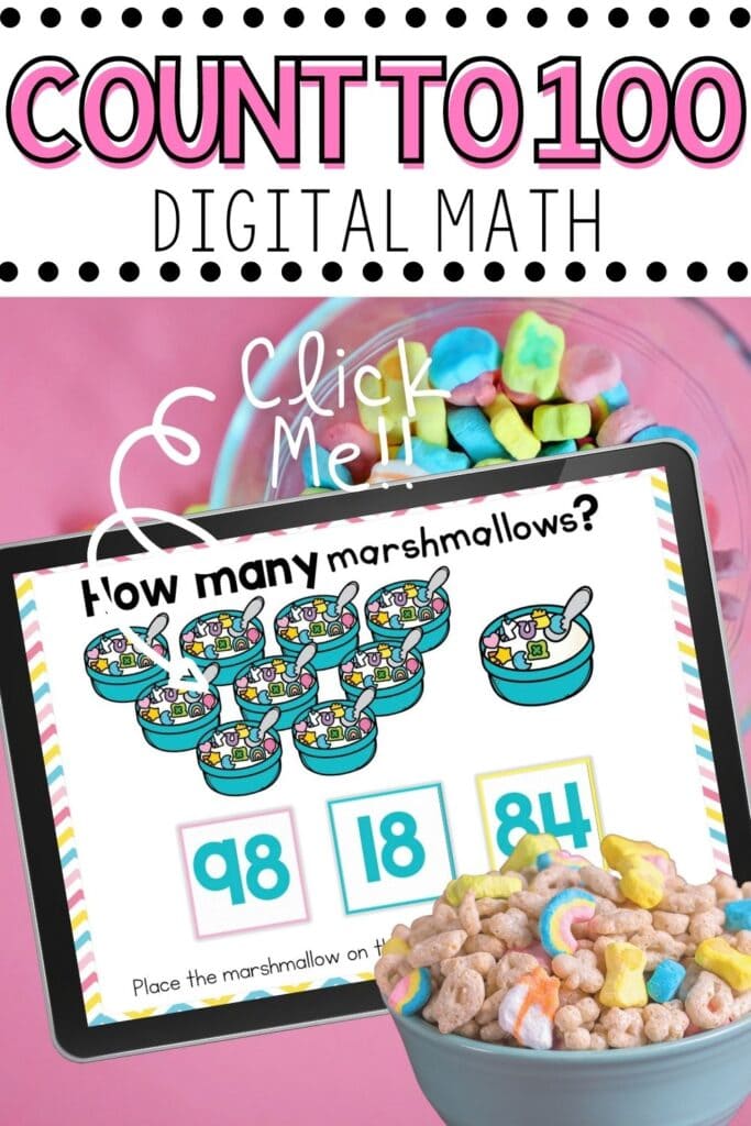 marshmallow cereal counting activity