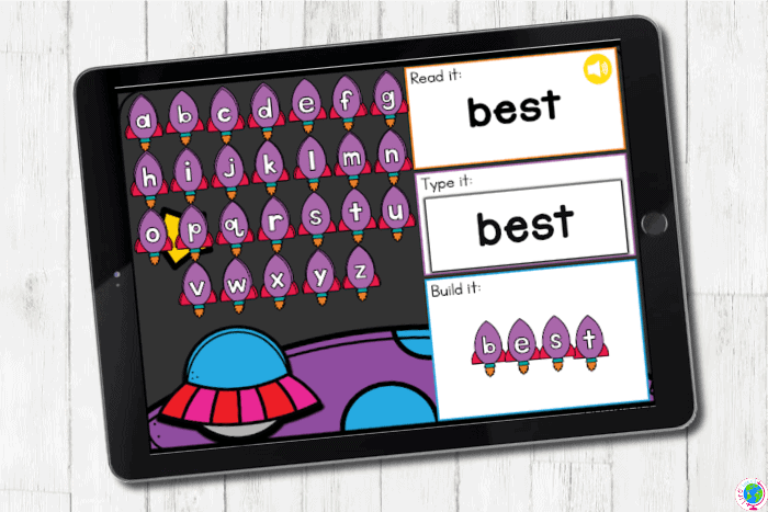 Free digital sight words game for second grade reading level.