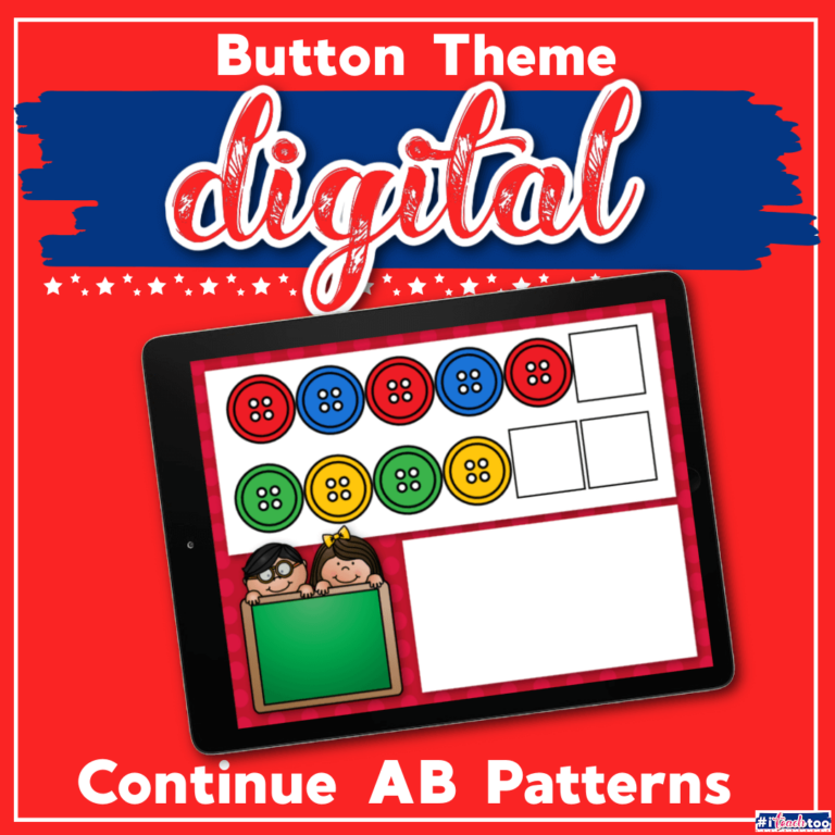 Button theme Continue AB patterns digital activity google slides and seesaw