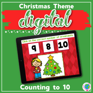christmas counting to 10 featured image