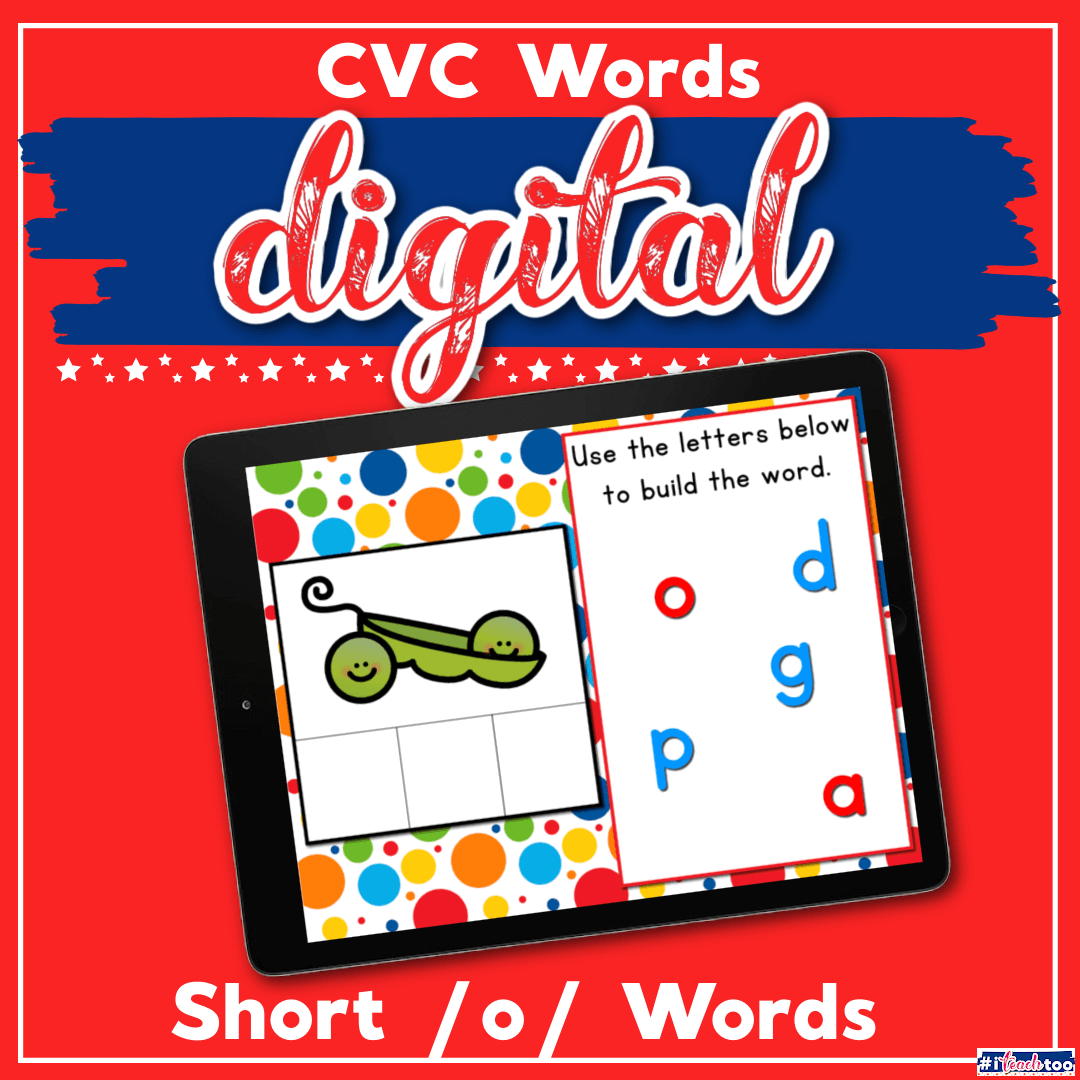 CVC Words Short Vowel “O” Google Slides