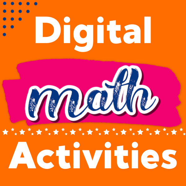 digital math activities for preschool, kindergarten and elementary