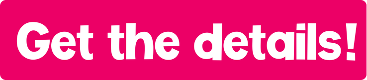 Penguin Alphabet Thank You 14 Bright pink “Get the details!” call-to-action button with bold white text for learning more about the Life Over C’s Club membership.